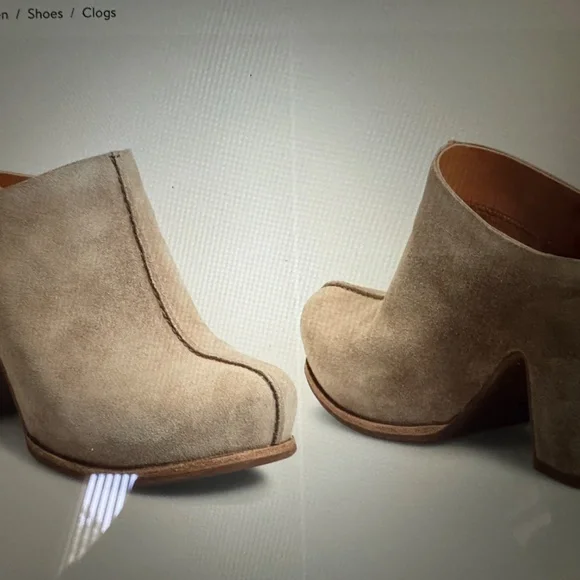 Gorgeous Kork-Ease Sagano Suede Platform Mules - Picture 5 of 9